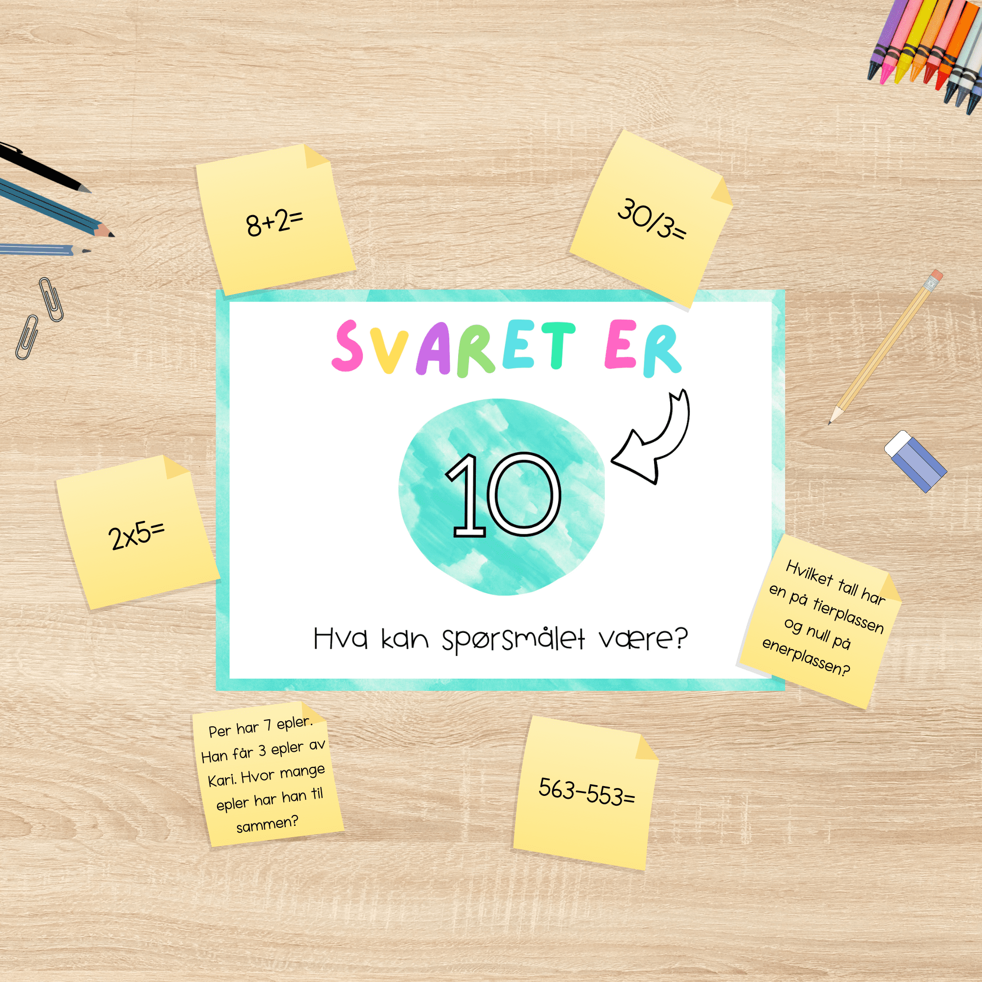 Hva kan spørsmålet være? - Bilde 3
