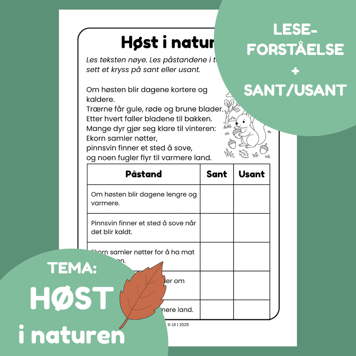 -HØST- ARBEIDSHEFTE, 2.-4. TRINN - Bilde 6