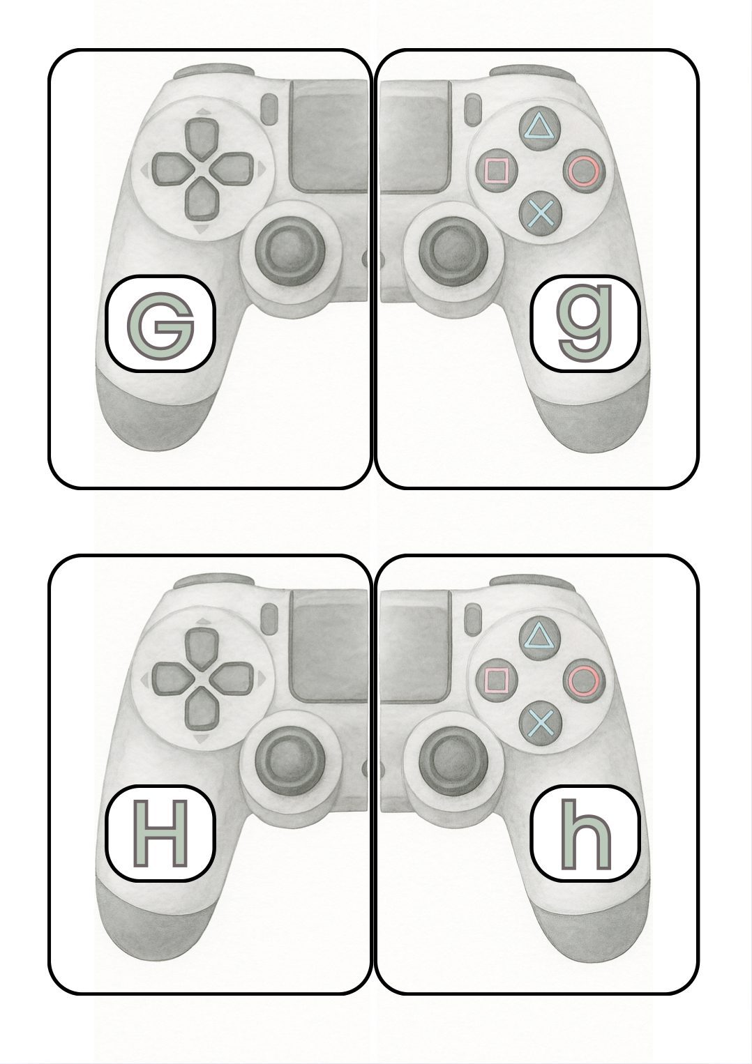 Bokstavmatch - Playstation - Bilde 2