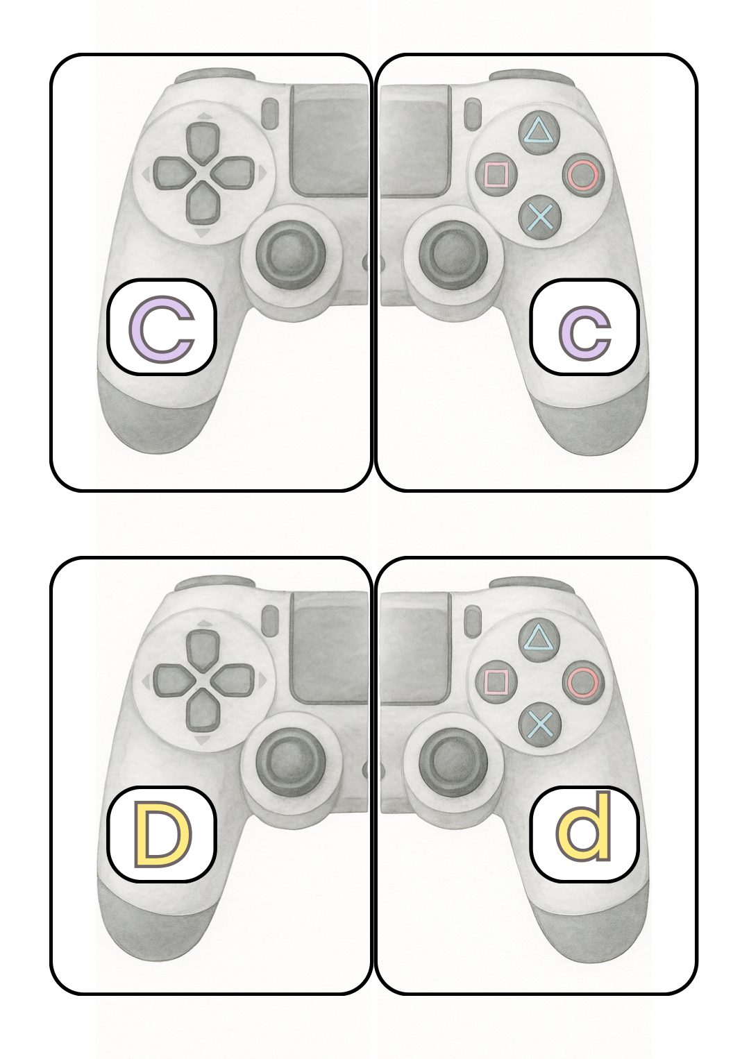 Bokstavmatch - Playstation - Bilde 3