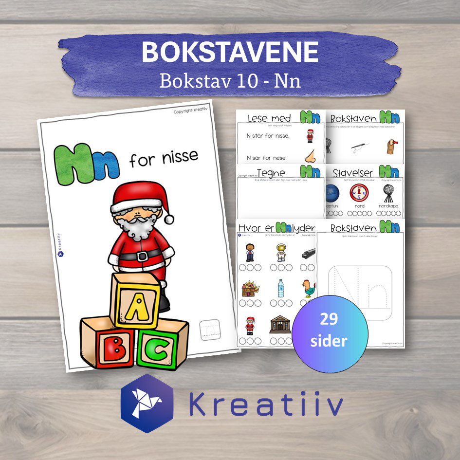Bokstav 10 - Nn