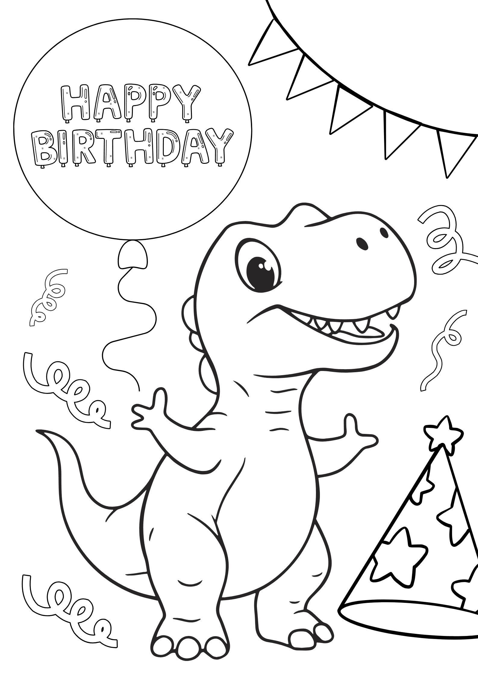HAPPY BIRTHDAY - Fargelegging - Bilde 5