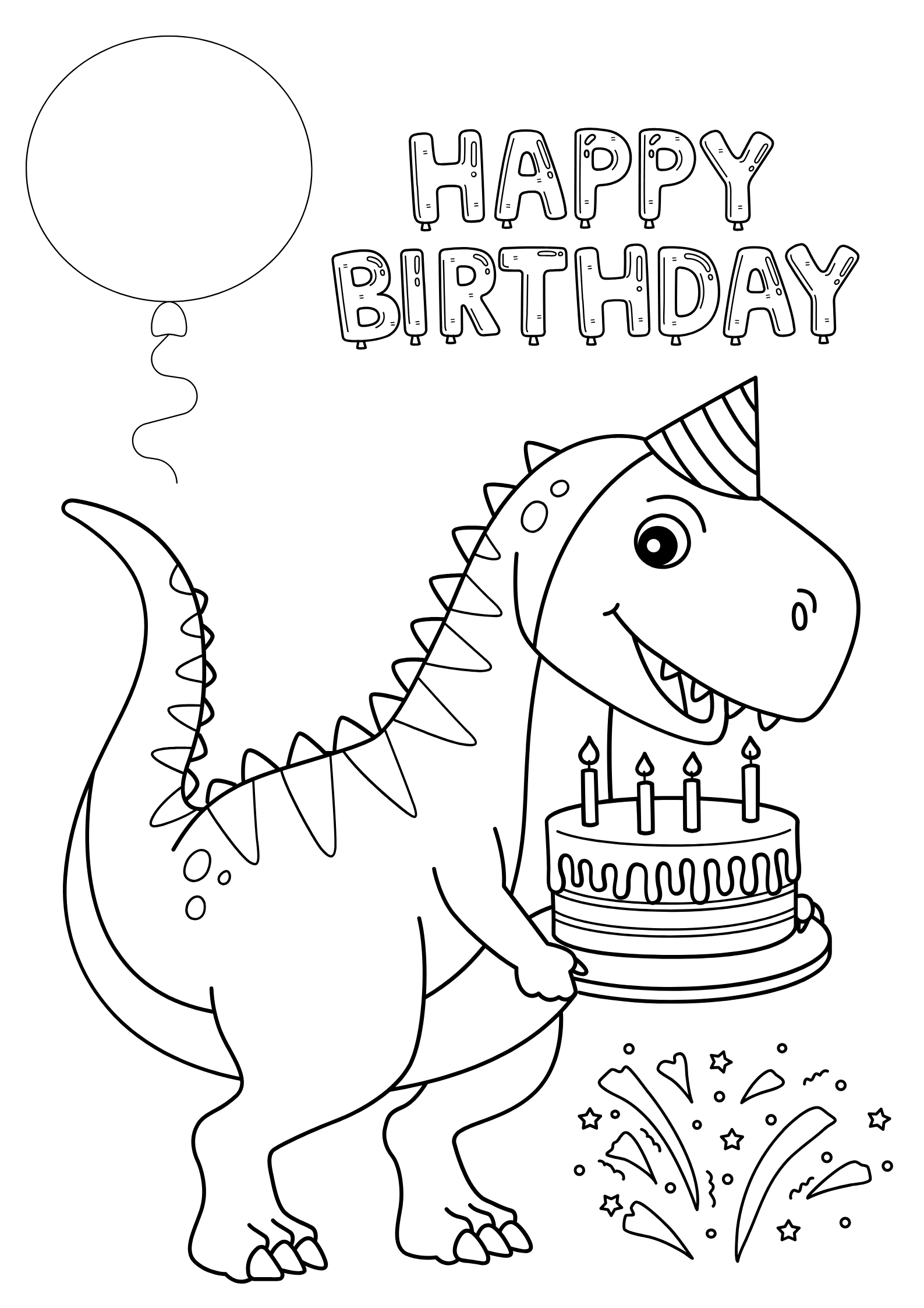 HAPPY BIRTHDAY - Fargelegging - Bilde 7