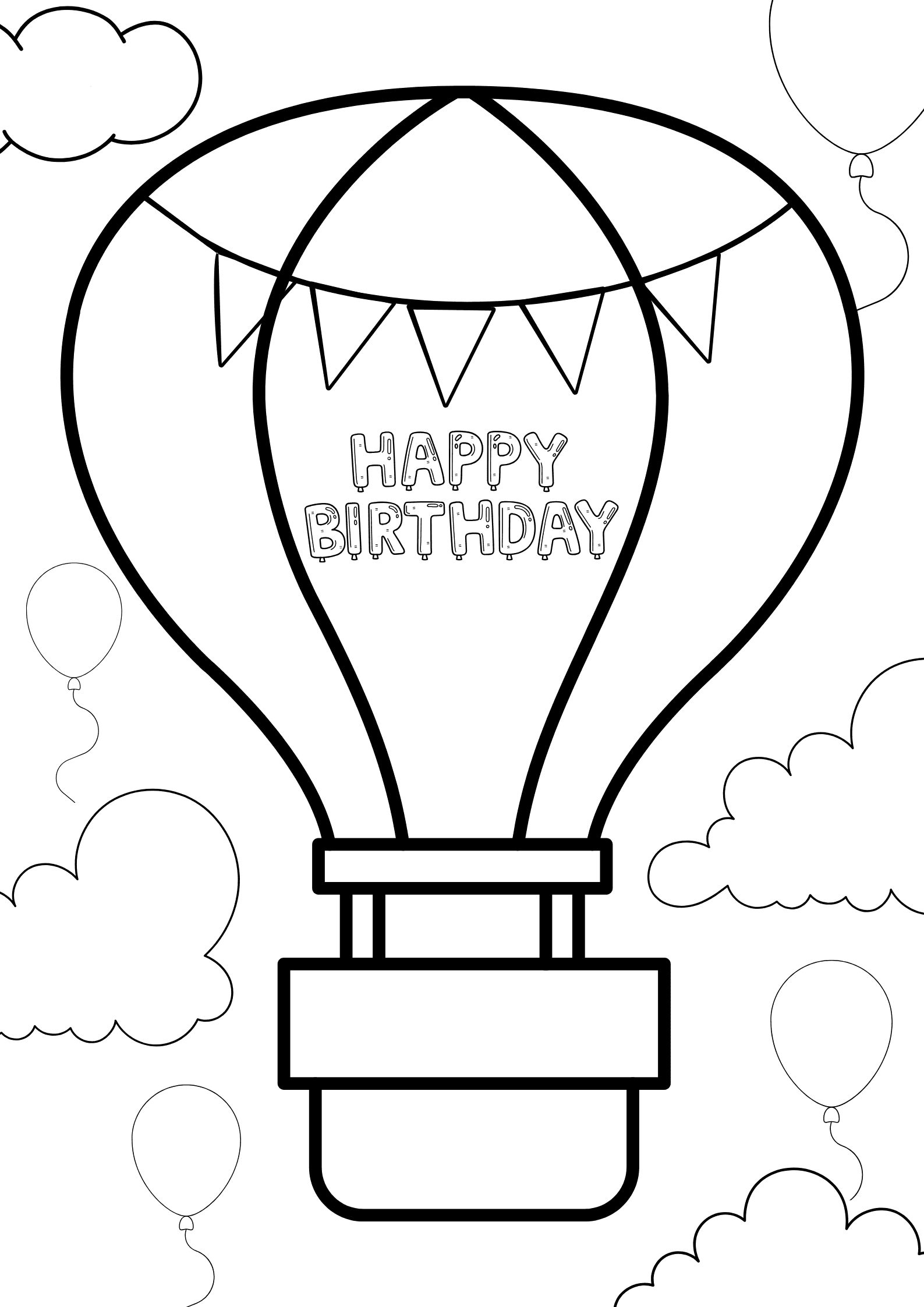 HAPPY BIRTHDAY - Fargelegging - Bilde 6