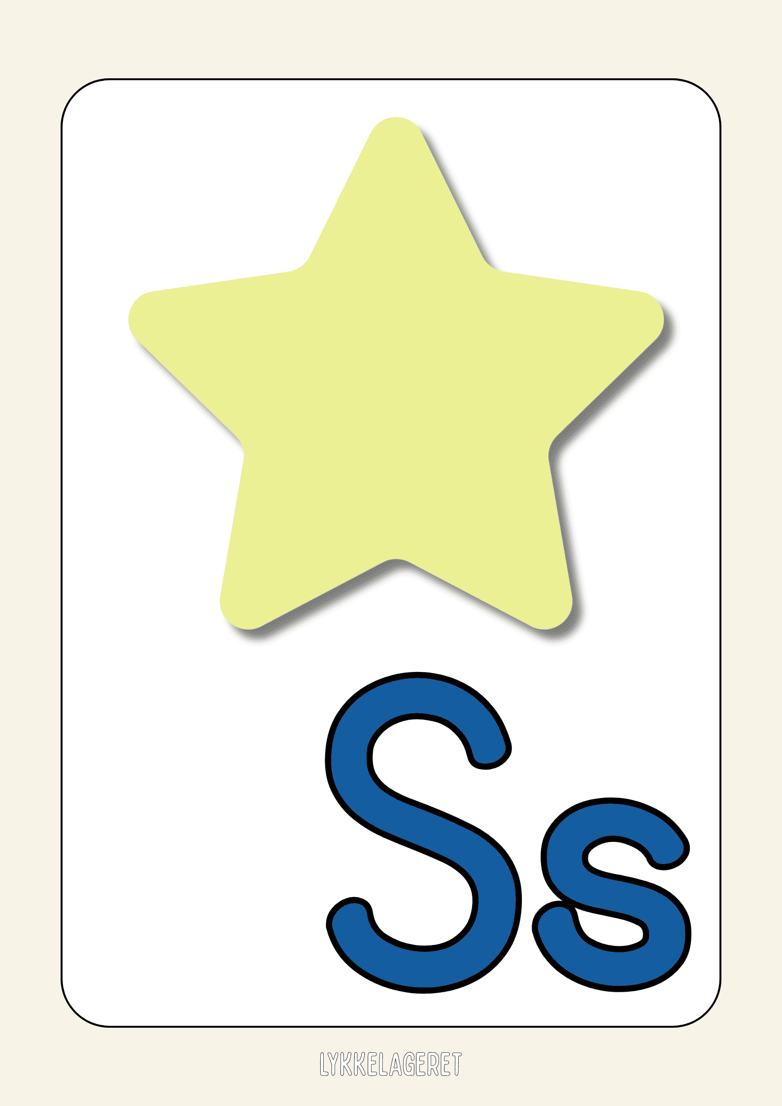 ALFABETET - Plakater og fargeleggingsark - Bilde 13