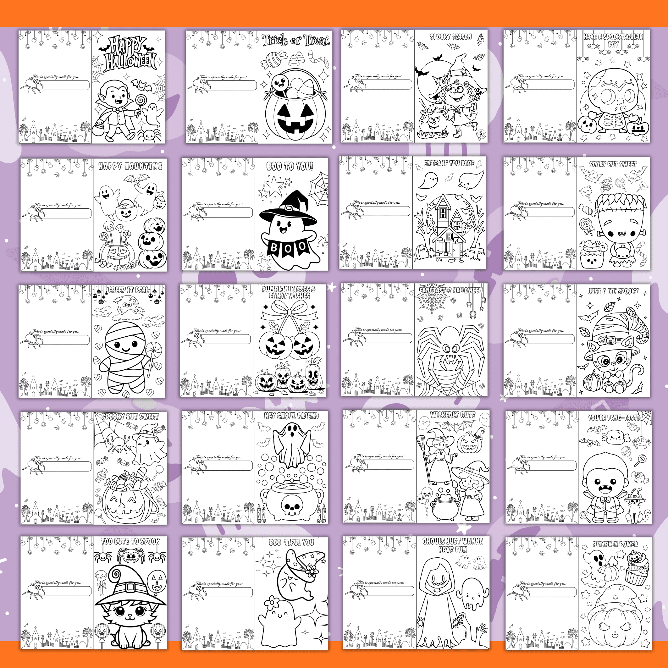 Halloween cards - Bilde 2