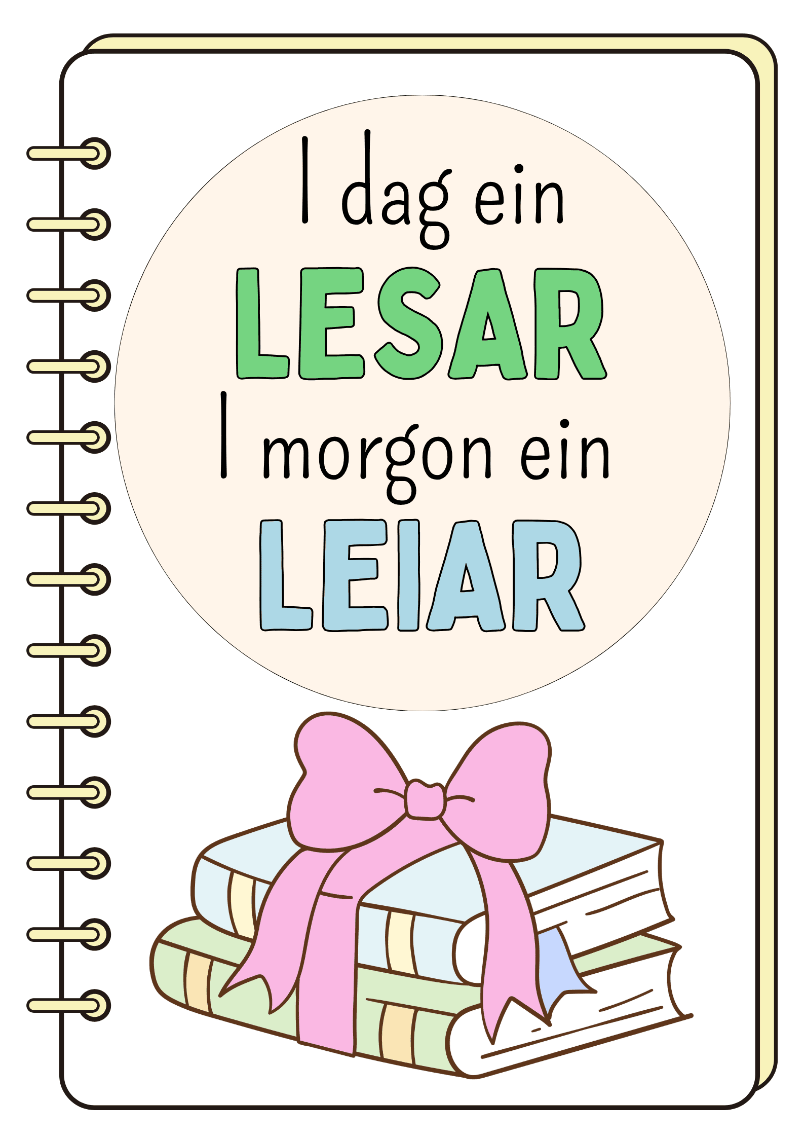 KLASSEROMSDEKOR - NYNORSK (BOLD FONT) - Bilde 6