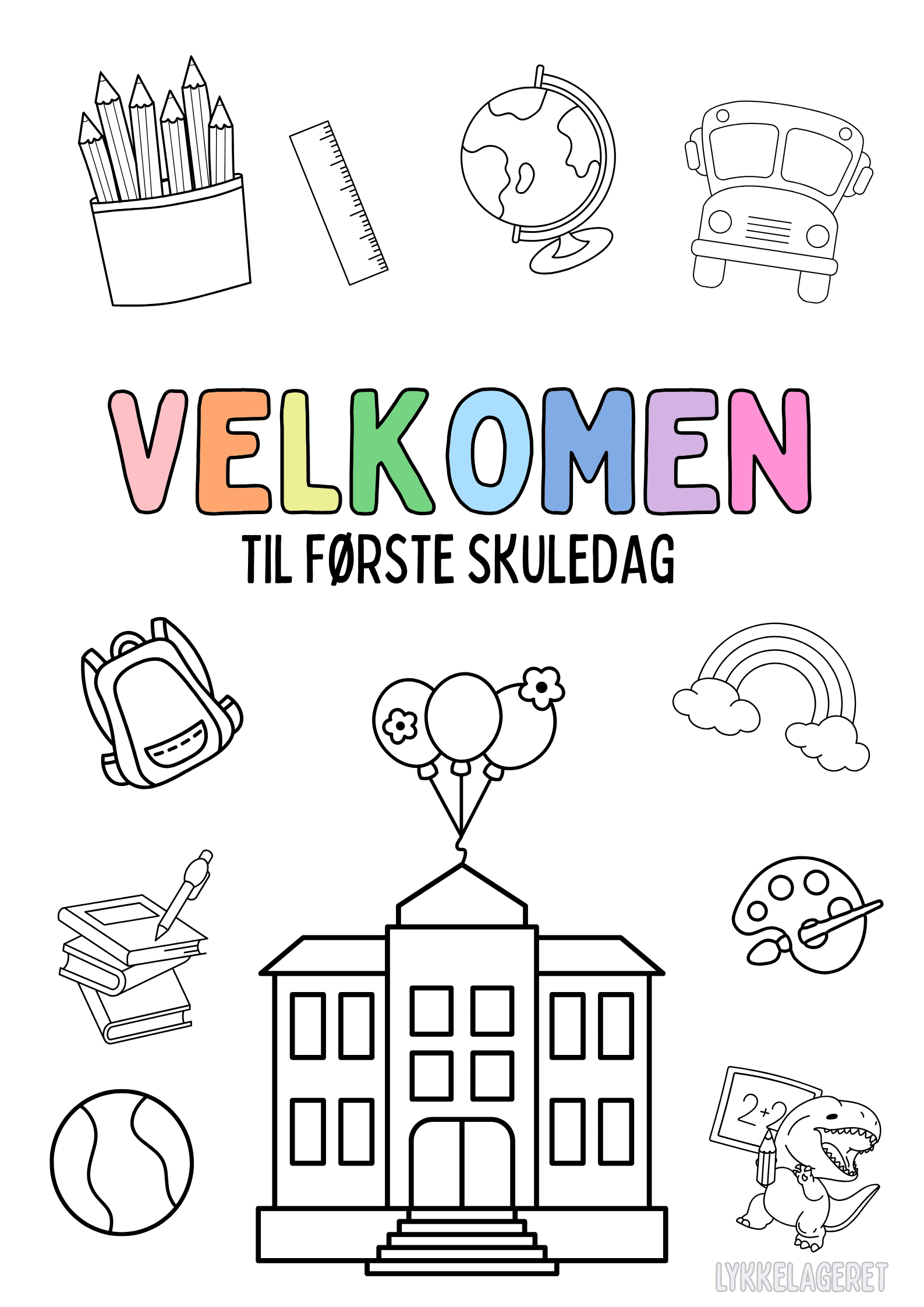 SKOLESTART - Full pakke - Bilde 3