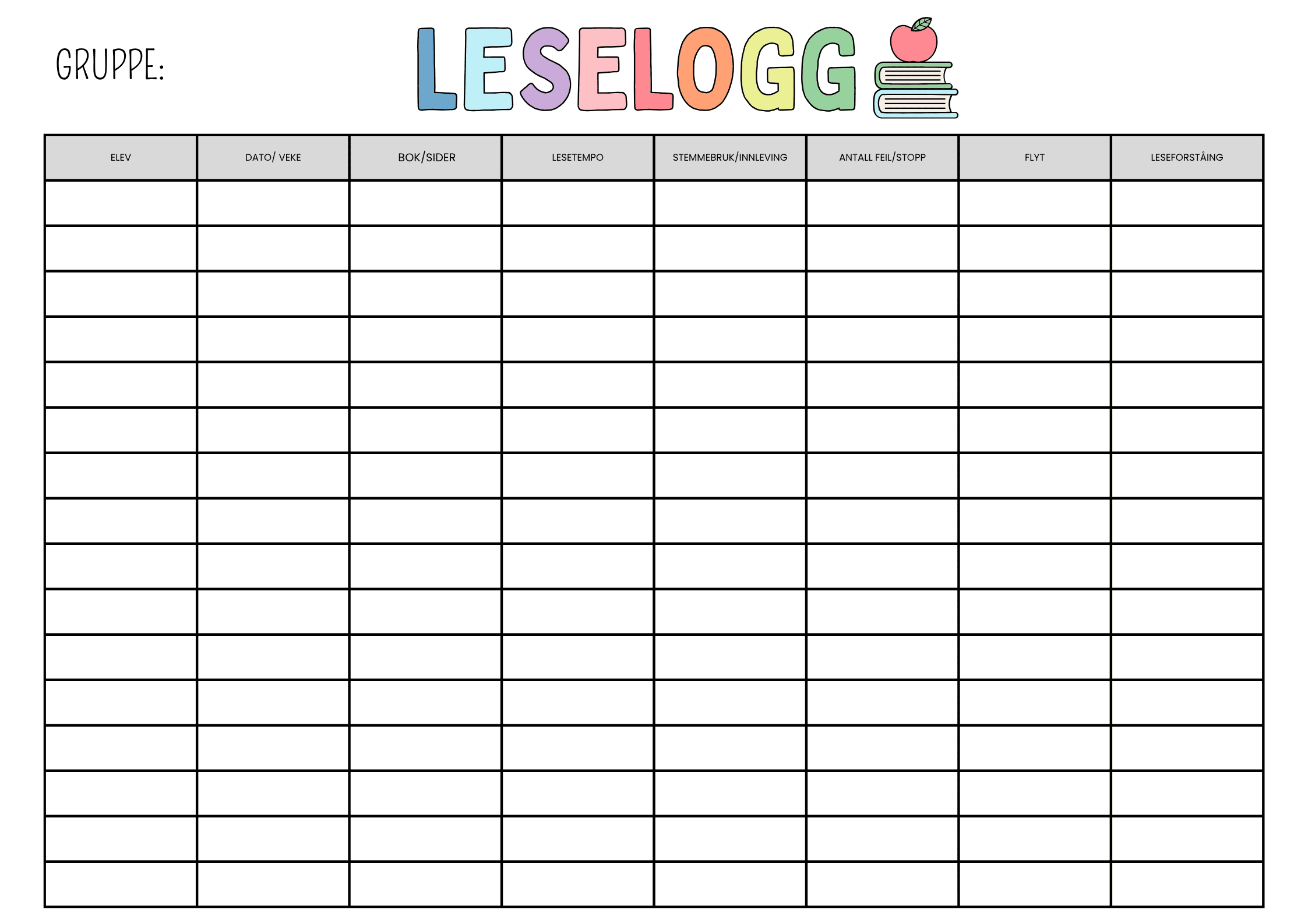 LESELOGG - Bilde 2