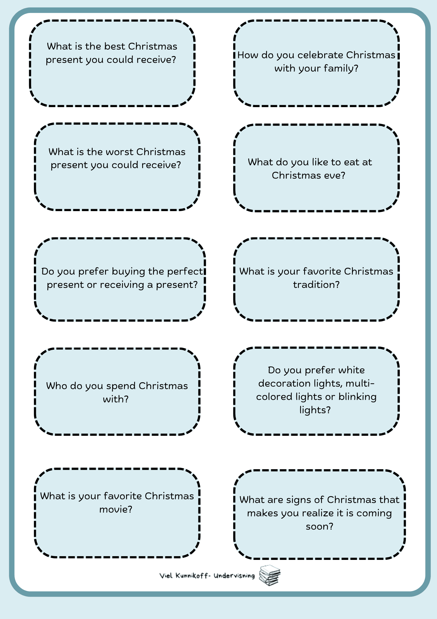 Christmas sheet - english - Bilde 6
