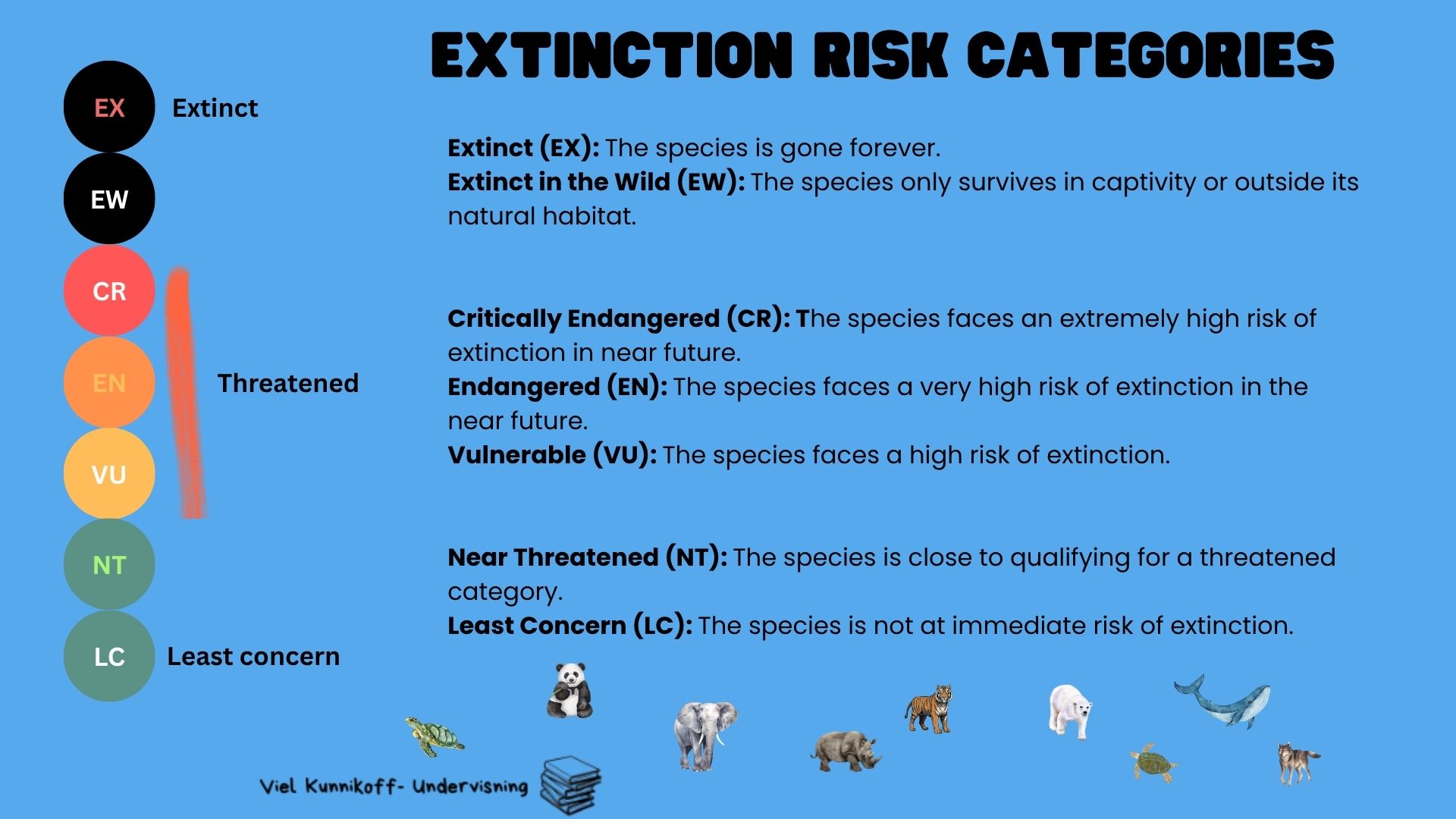 Endangered animals - Bærekraftig utvikling- undervisningsopplegg - Bilde 6