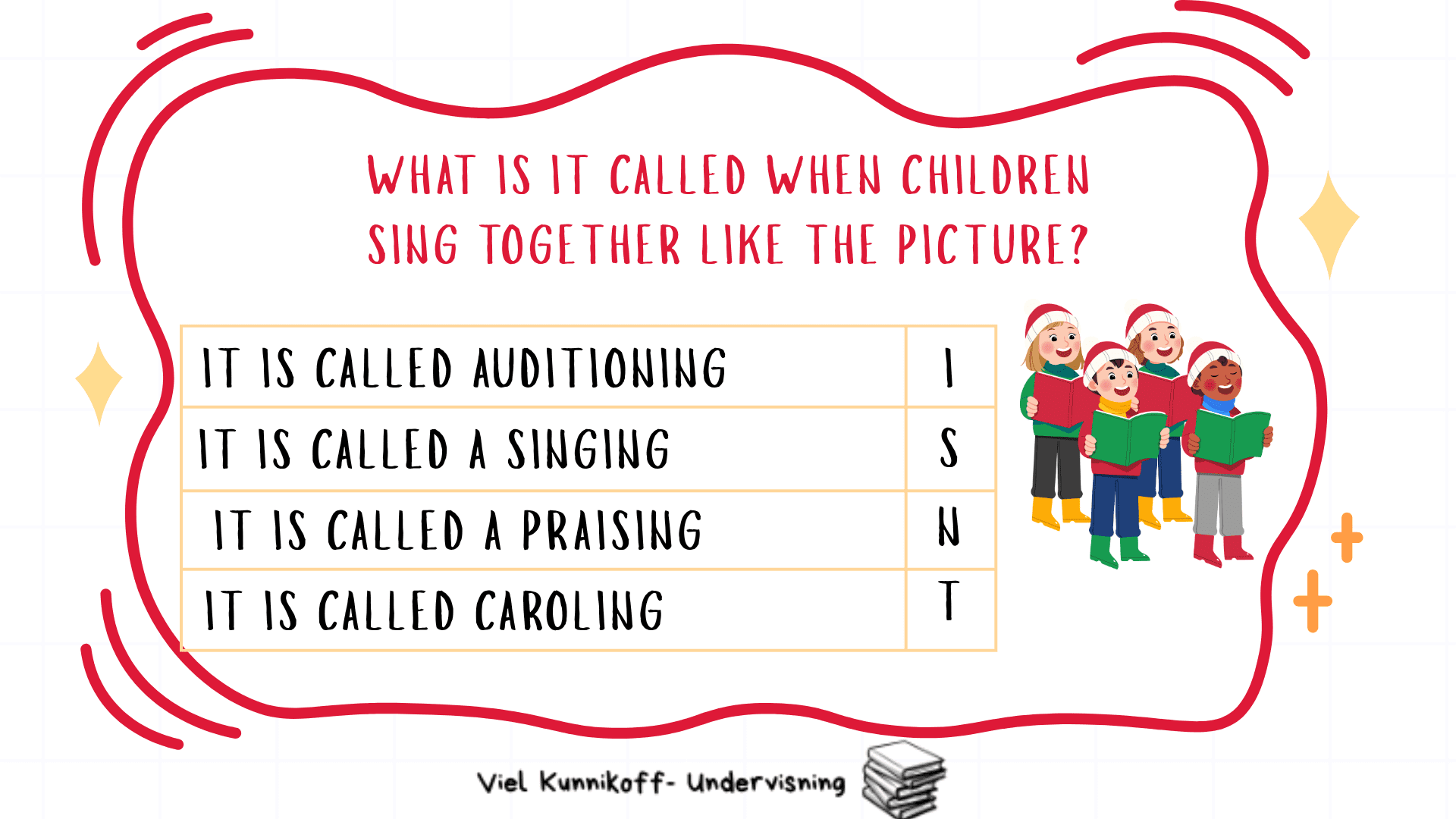 English workshop - Christmas stations - Bilde 7