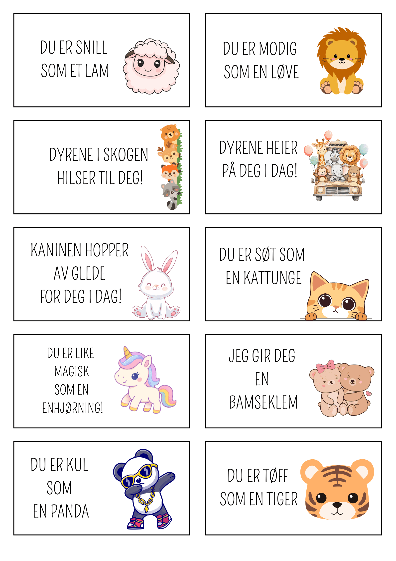 MATPAKKE - KORT TIL OPPMUNTRING - Bilde 9