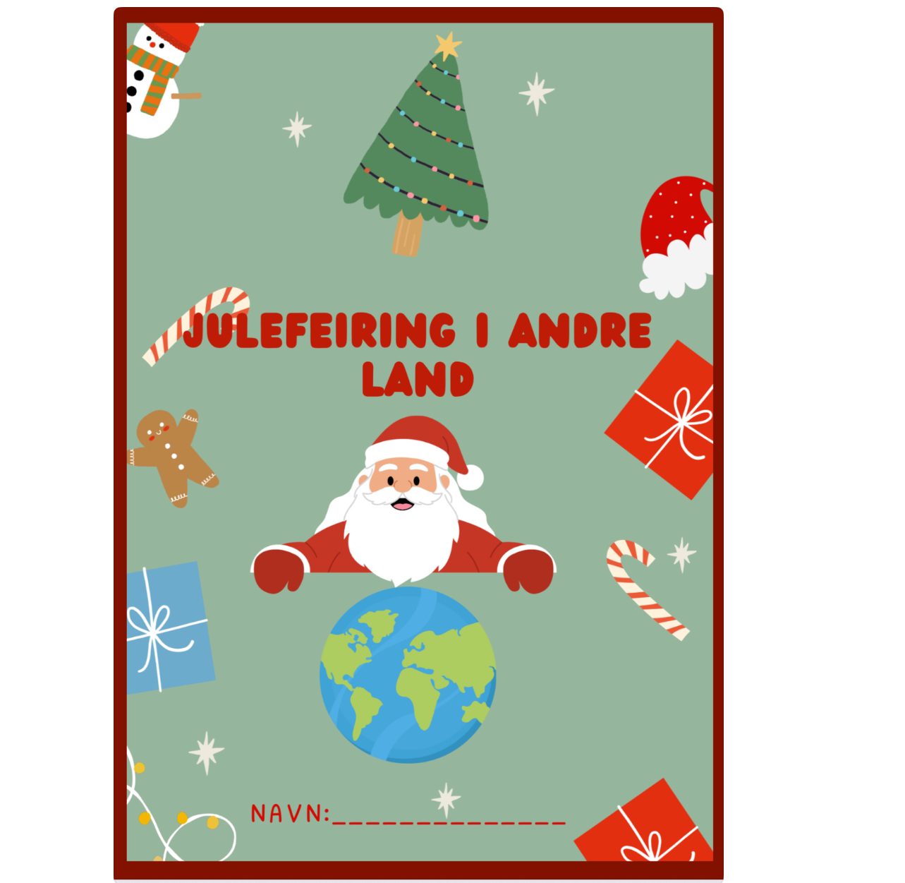 Julefeiring i andre land - Arbeidshefte - Bilde 2