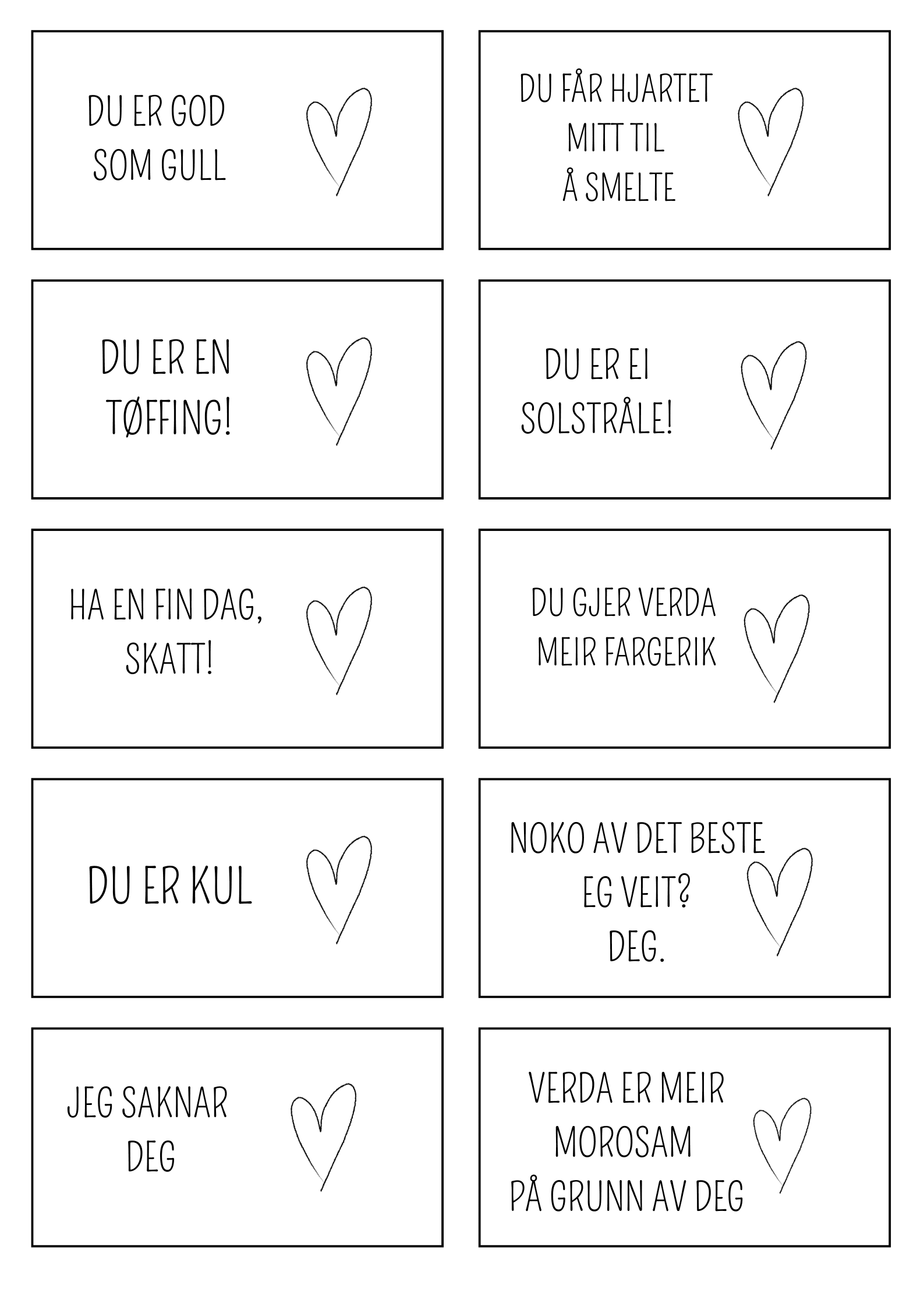 MATPAKKE - KORT TIL OPPMUNTRING - Bilde 4