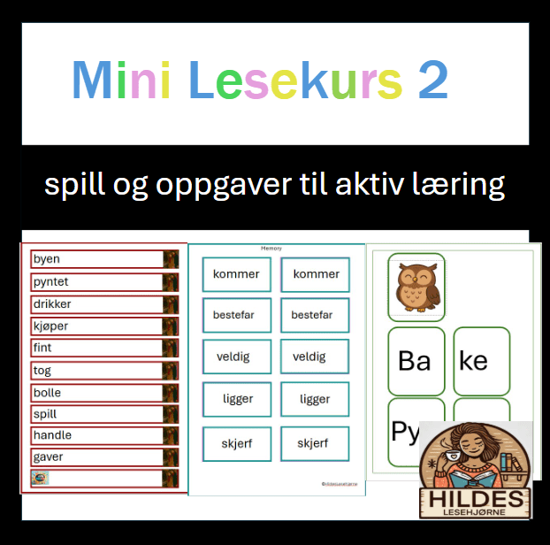 Mini lesekurs 2 - Jul - Bilde 4
