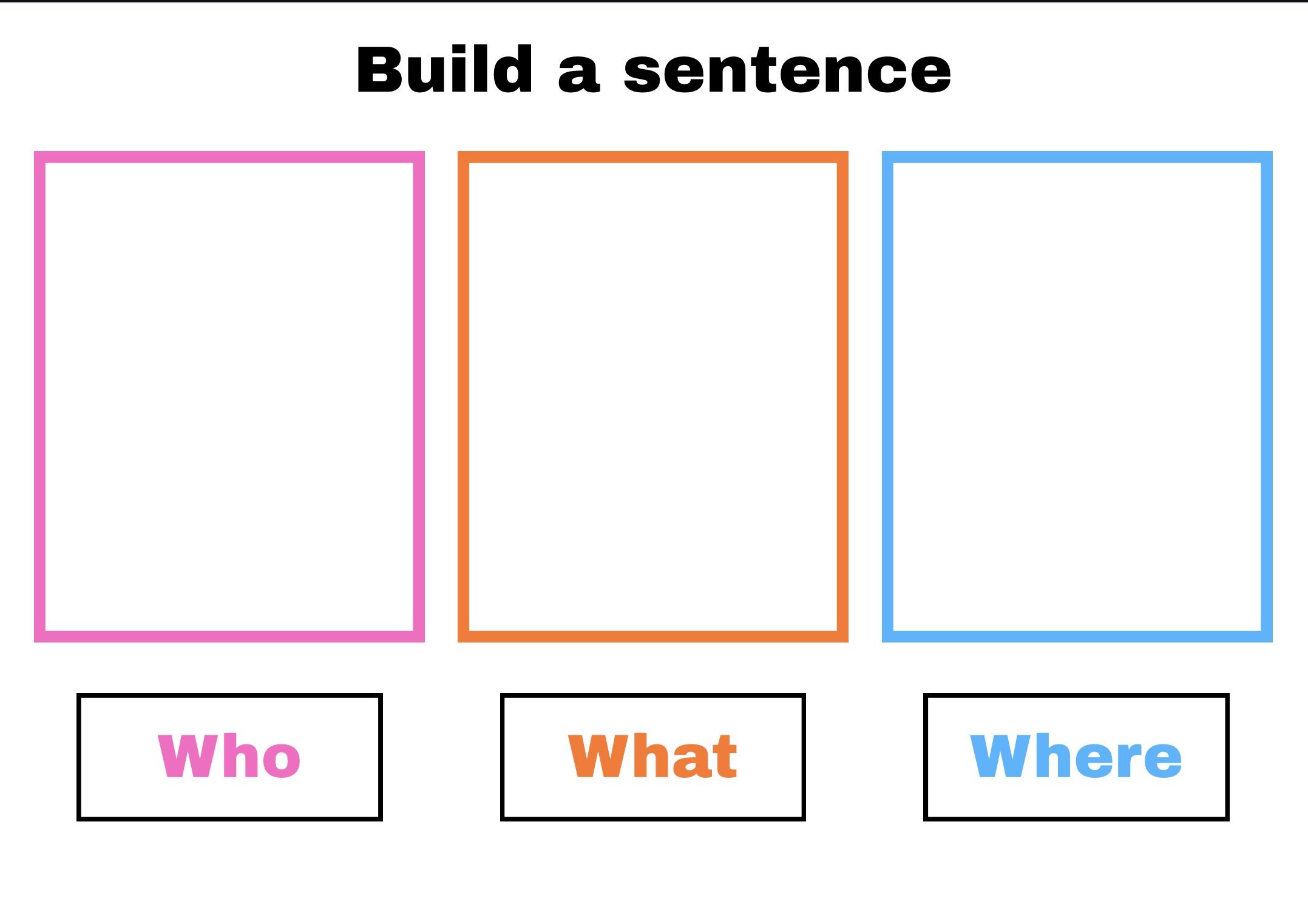 Build a sentence - Bilde 2