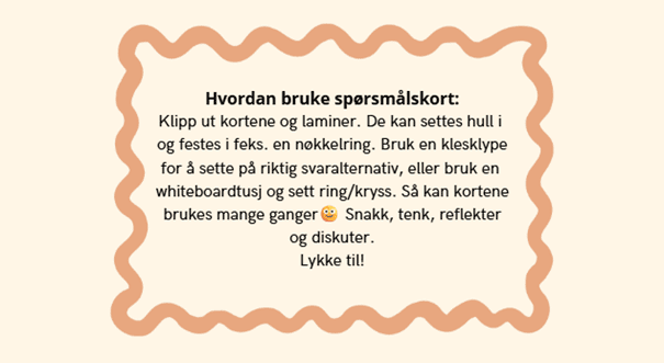 Spørsmålskort - hva, hvem, hvor - Bilde 4