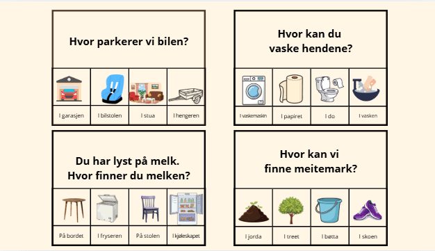 Spørsmålskort - hva, hvem, hvor - Bilde 3