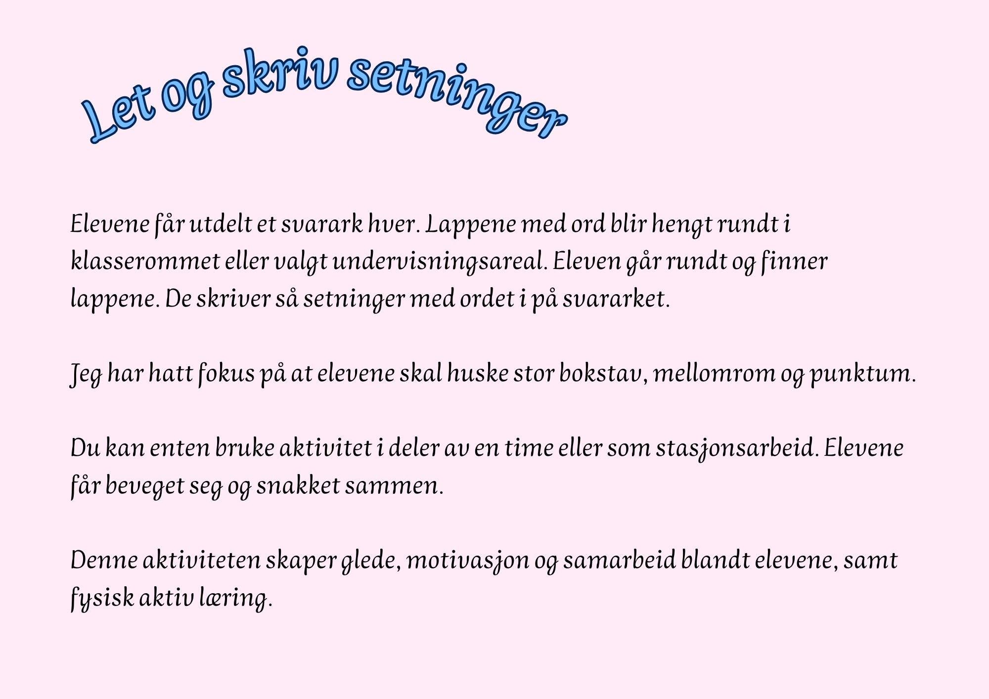 Let og skriv setninger - Eventyr - Bilde 2