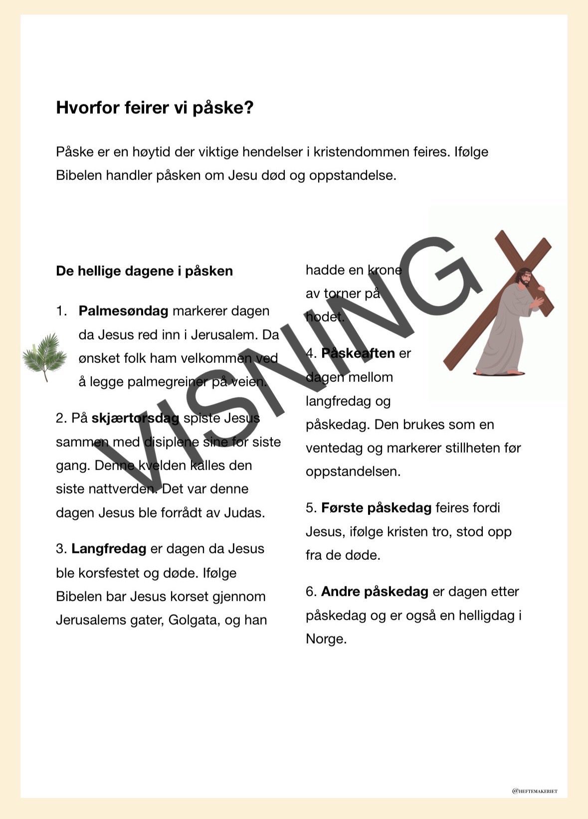 Påskehefte - Bilde 2