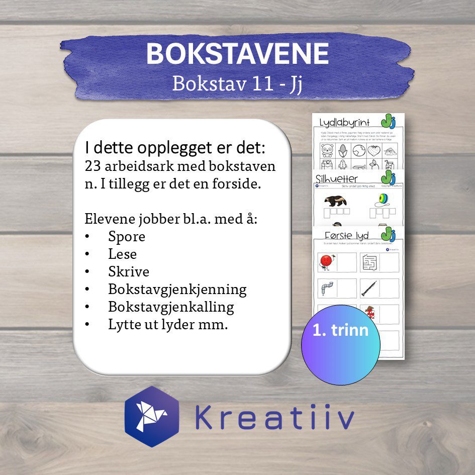 Bokstav 11 - Jj - Bilde 2