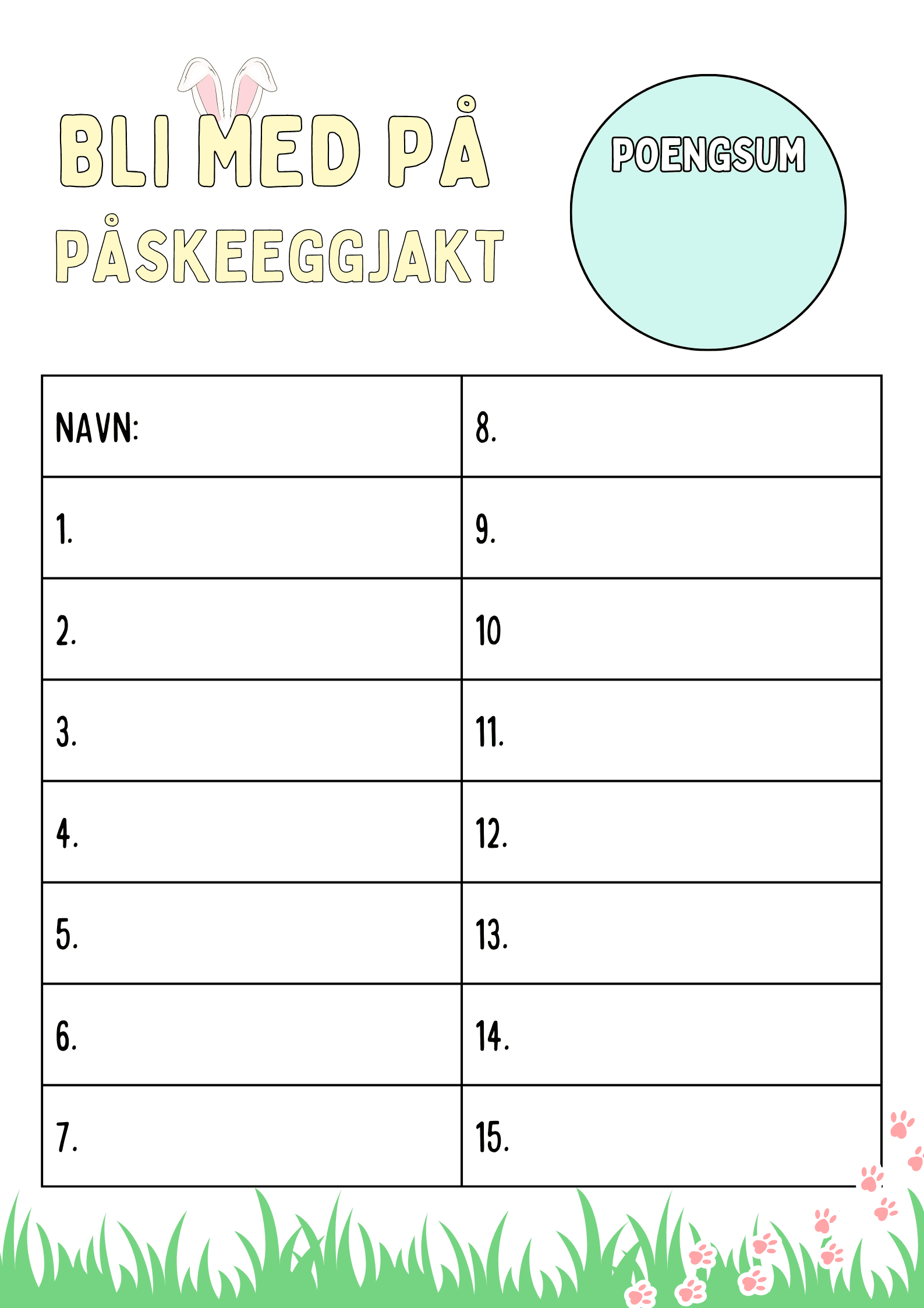 PÅSKEEGGJAKT - Bilde 5