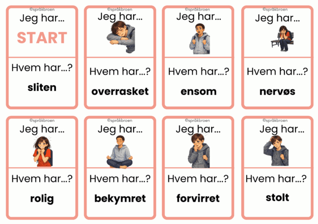 Følelser: Jeg har - hvem har