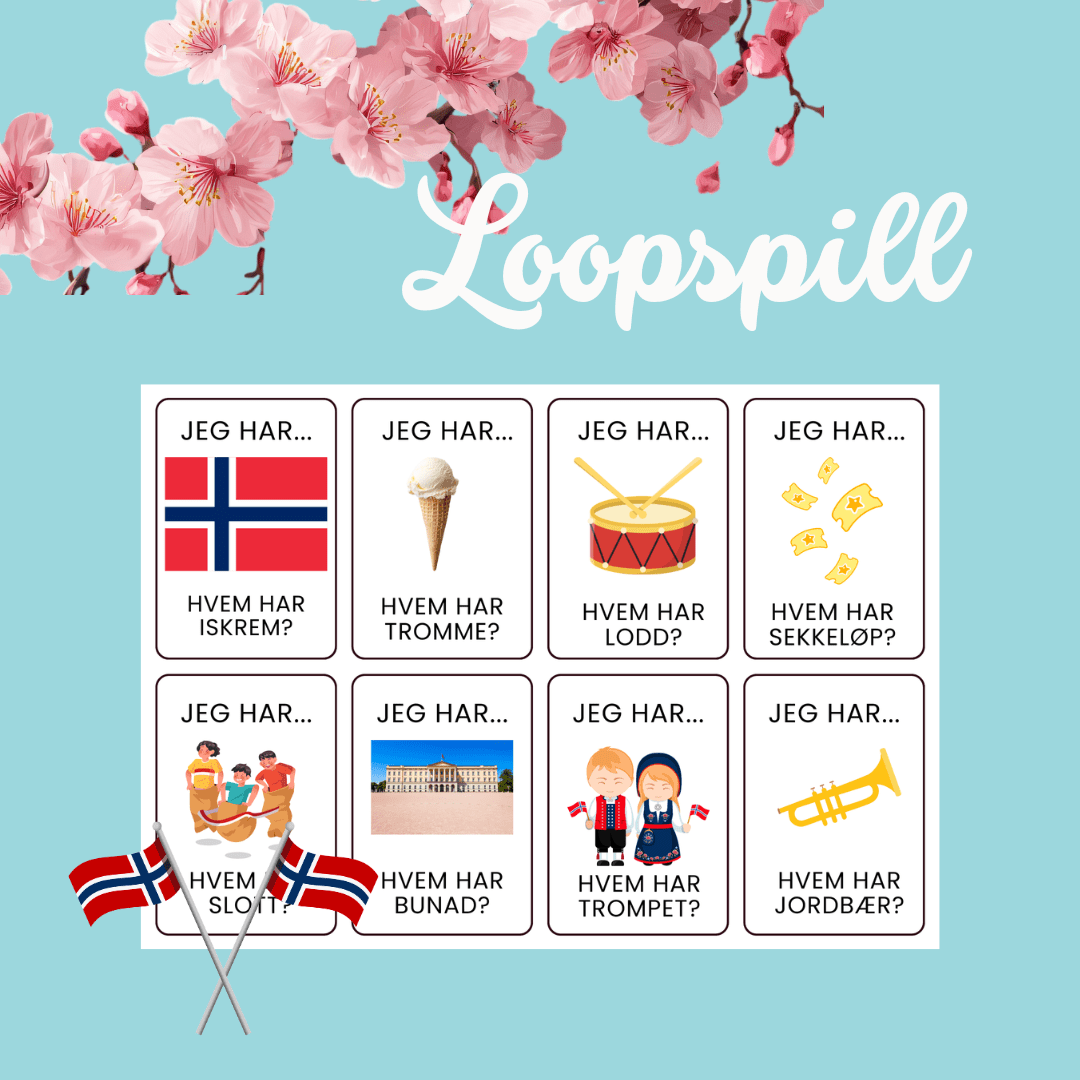 Ordkort og loopspill om 17.mai - Bilde 2