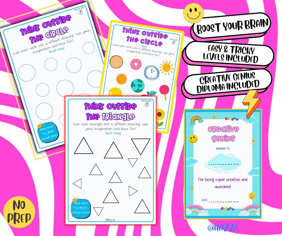 Shape Brain Challenge - Tenk, Tegn, Lær! - Bilde 2