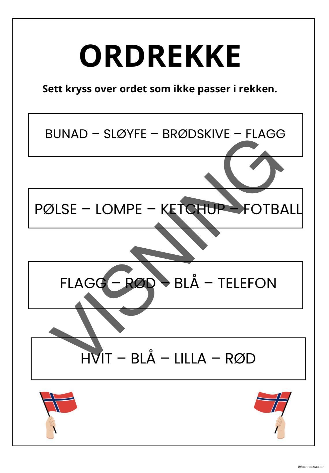 17. mai Arbeidshefte 1.-2. trinn - Bilde 9