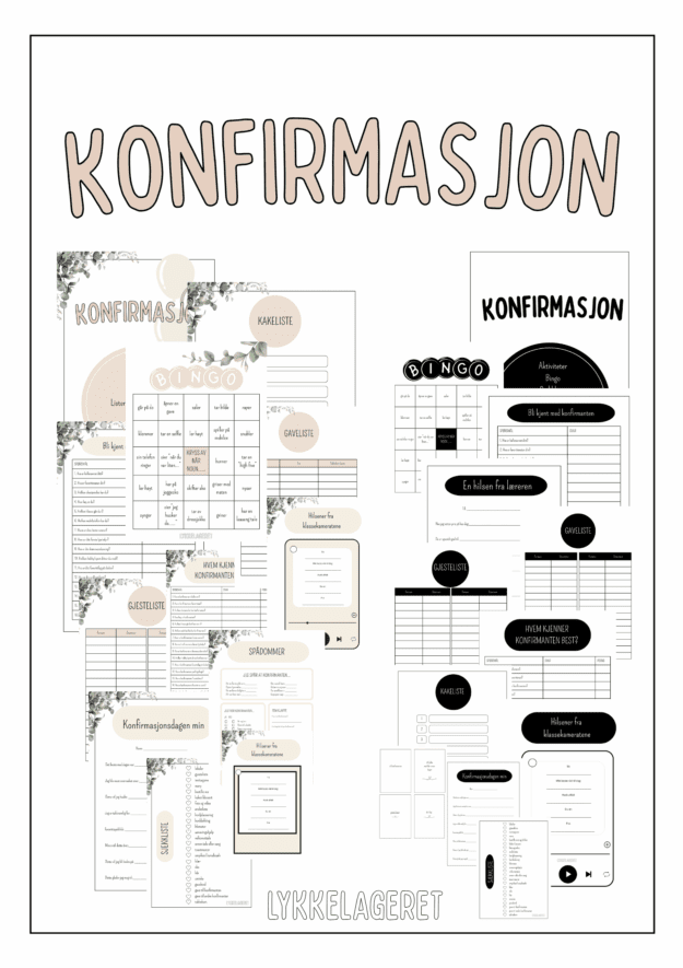 KONFIRMASJON