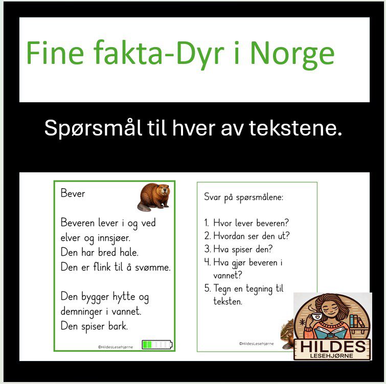 Fine fakta- dyr i Norge - Bilde 4