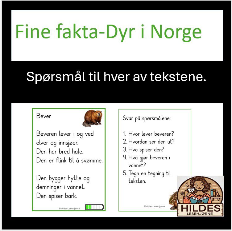 Fine fakta- dyr i Norge - Bilde 5