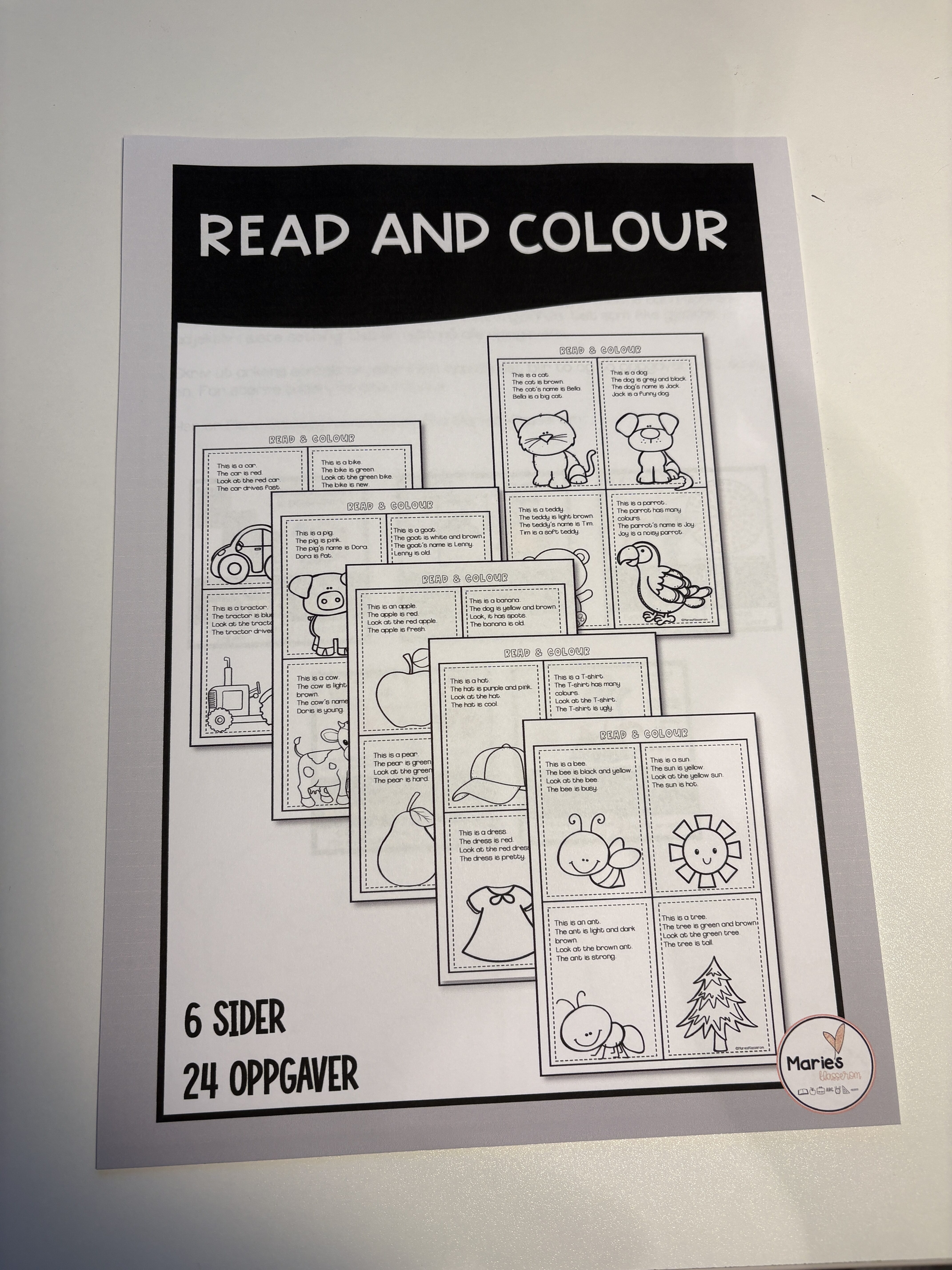 READ AND COLOUR - Bilde 2