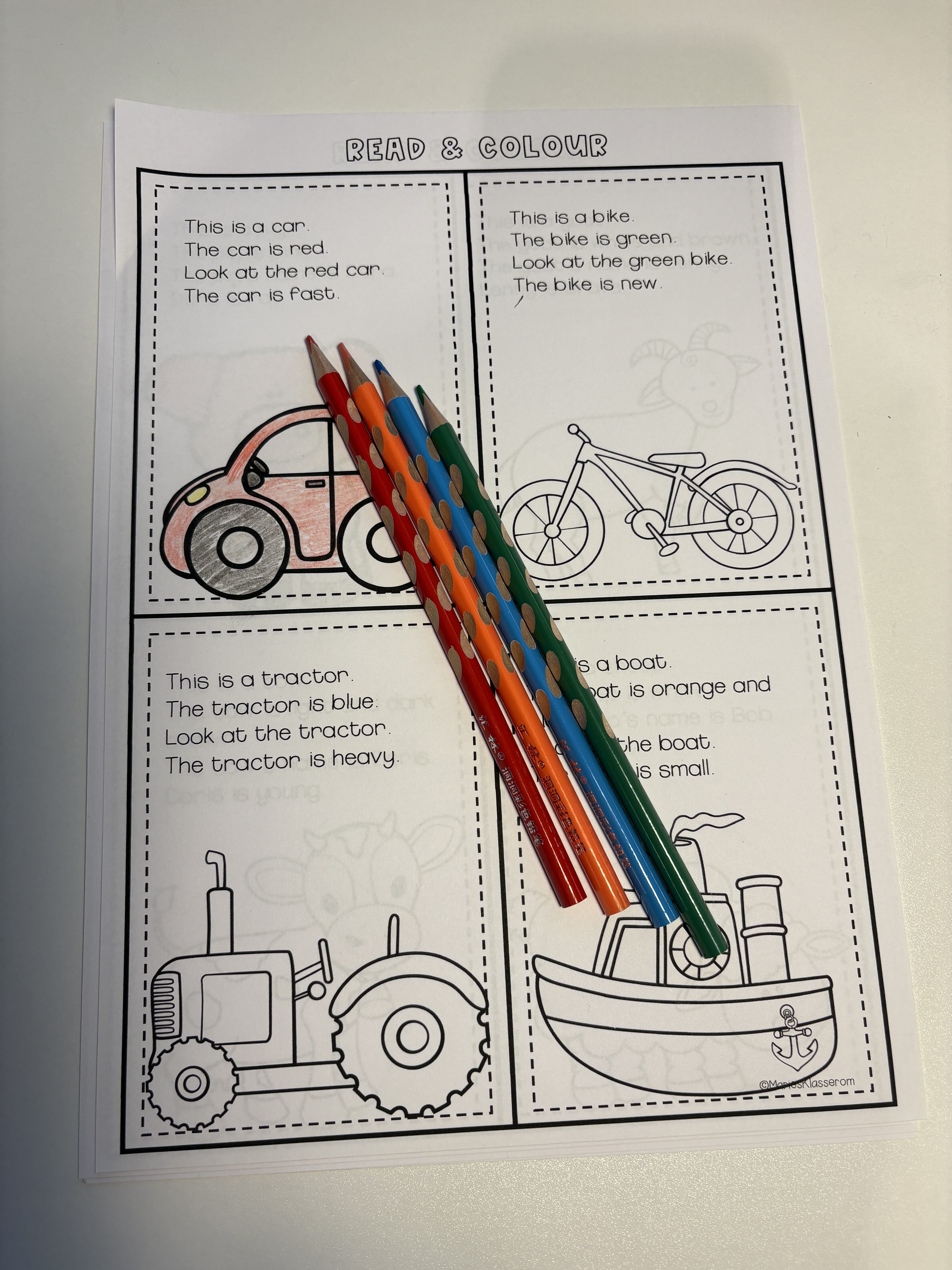 READ AND COLOUR - Bilde 5