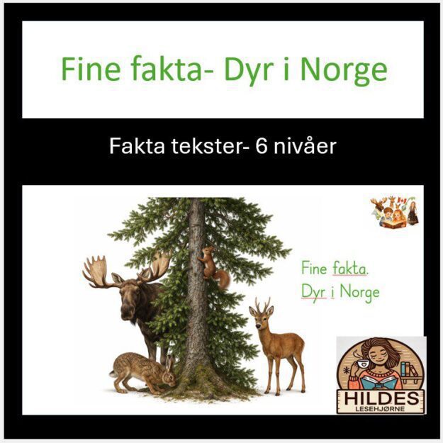Fine fakta- dyr i Norge