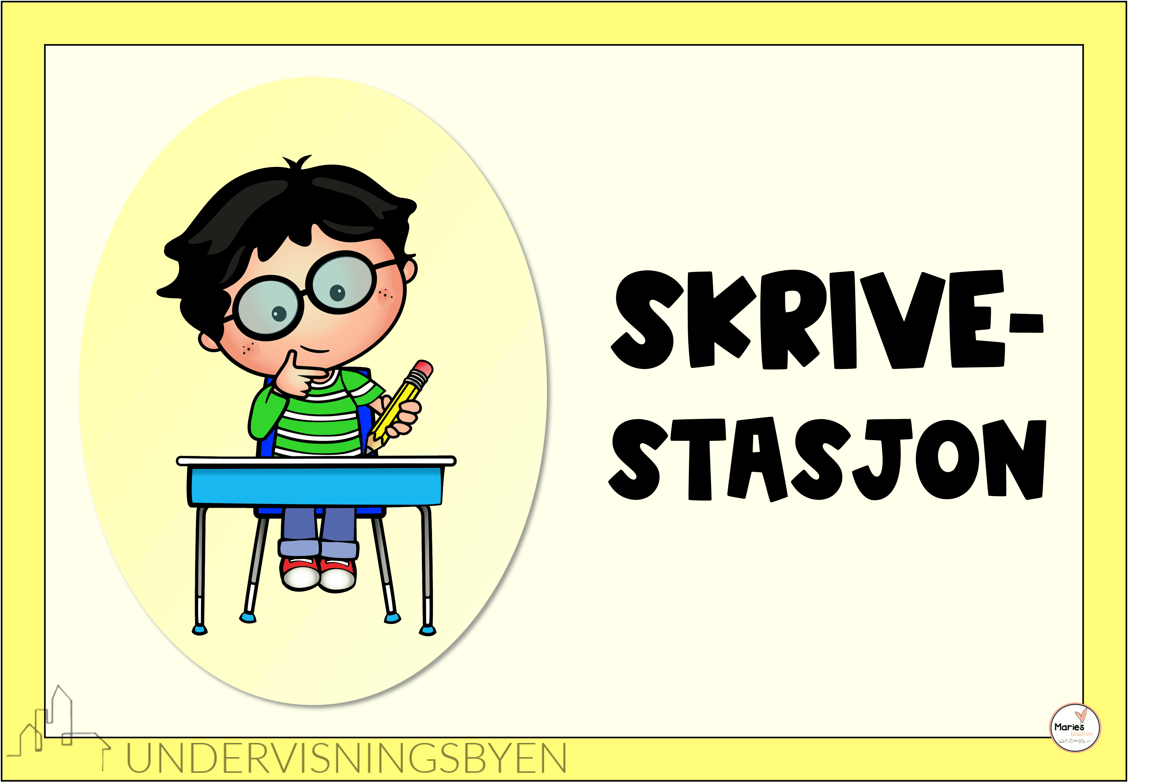 PLAKATER TIL STASJONSARBEID - Bilde 3
