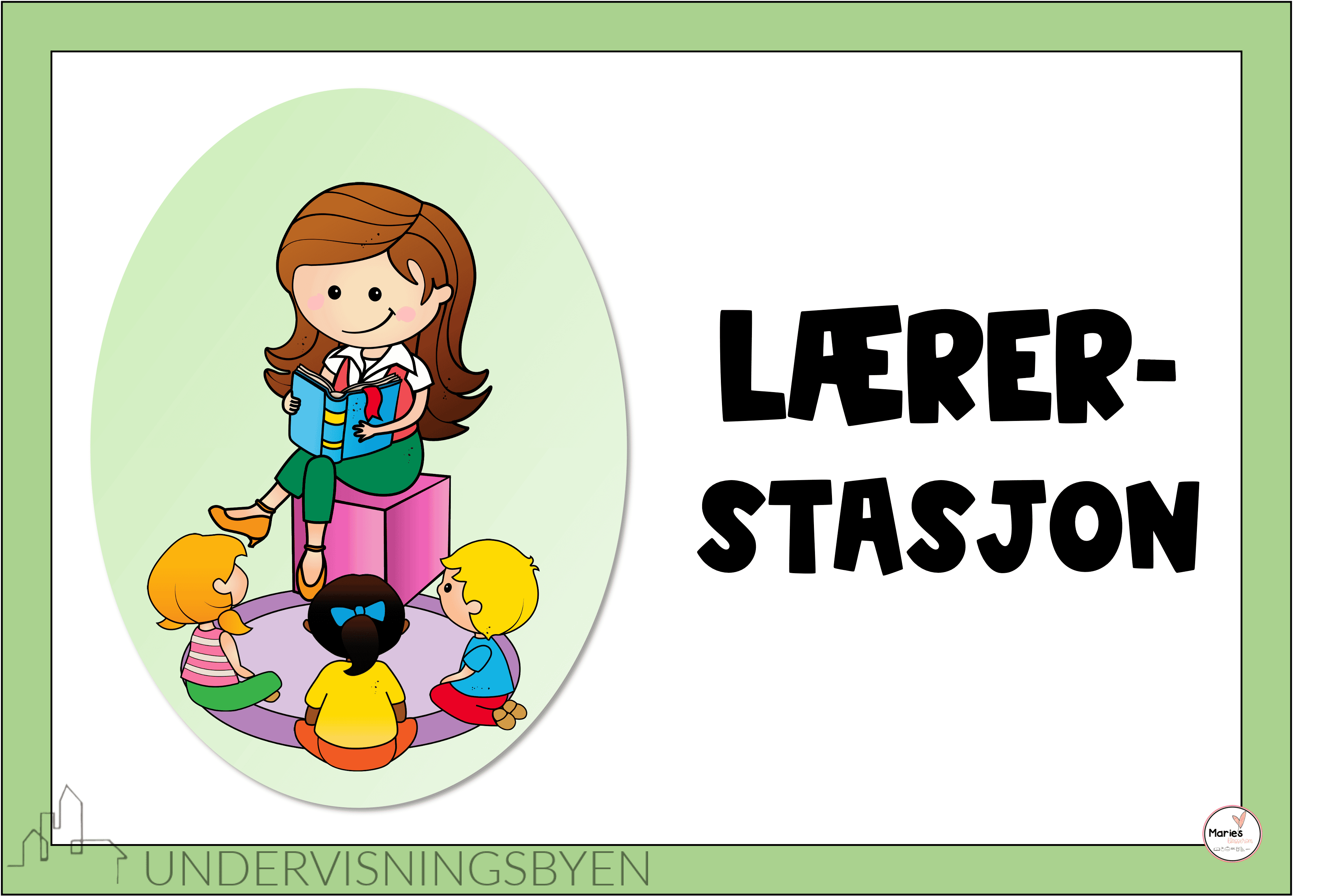 PLAKATER TIL STASJONSARBEID - Bilde 5