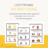 Lesetrening om årstidene