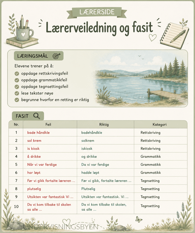 "Finn 10 feil"-hefte - Bilde 4