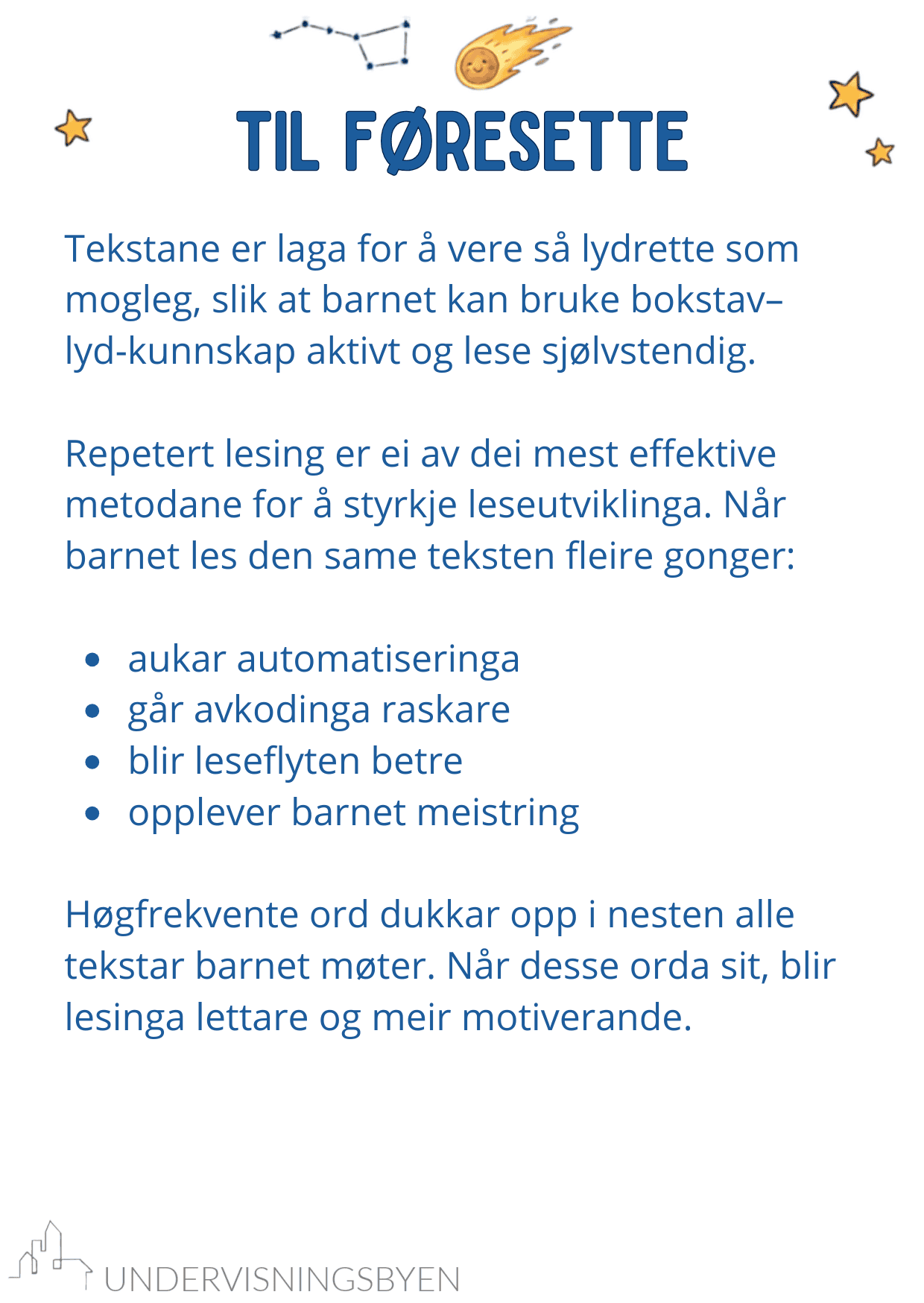 Enkle lesetekstar (lydrette) - Bilde 4