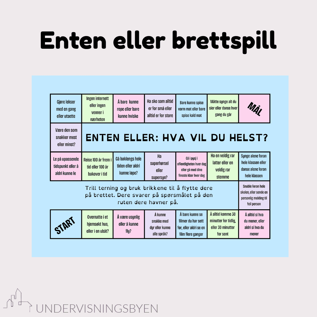 Brettspill til skolestart (mellomtrinn og ungdomstrinn) - Bilde 2