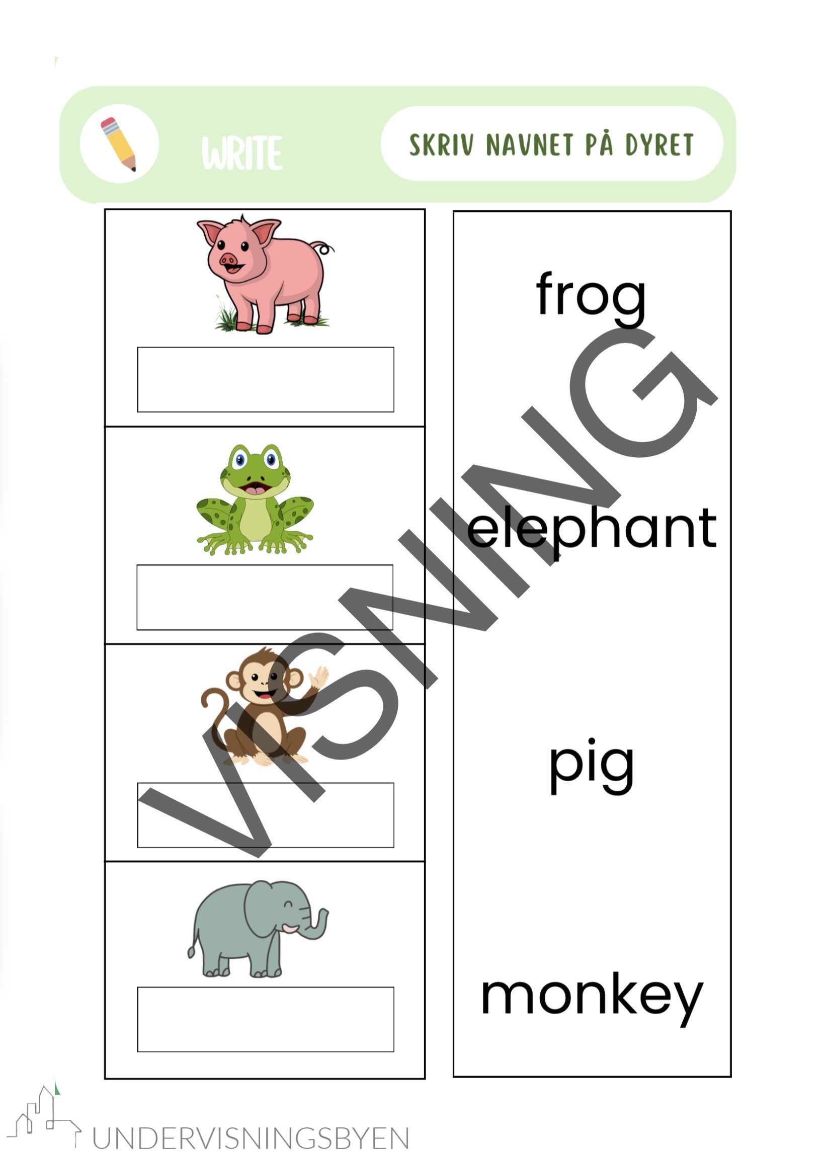 Animals 2.-3. trinn - Bilde 2