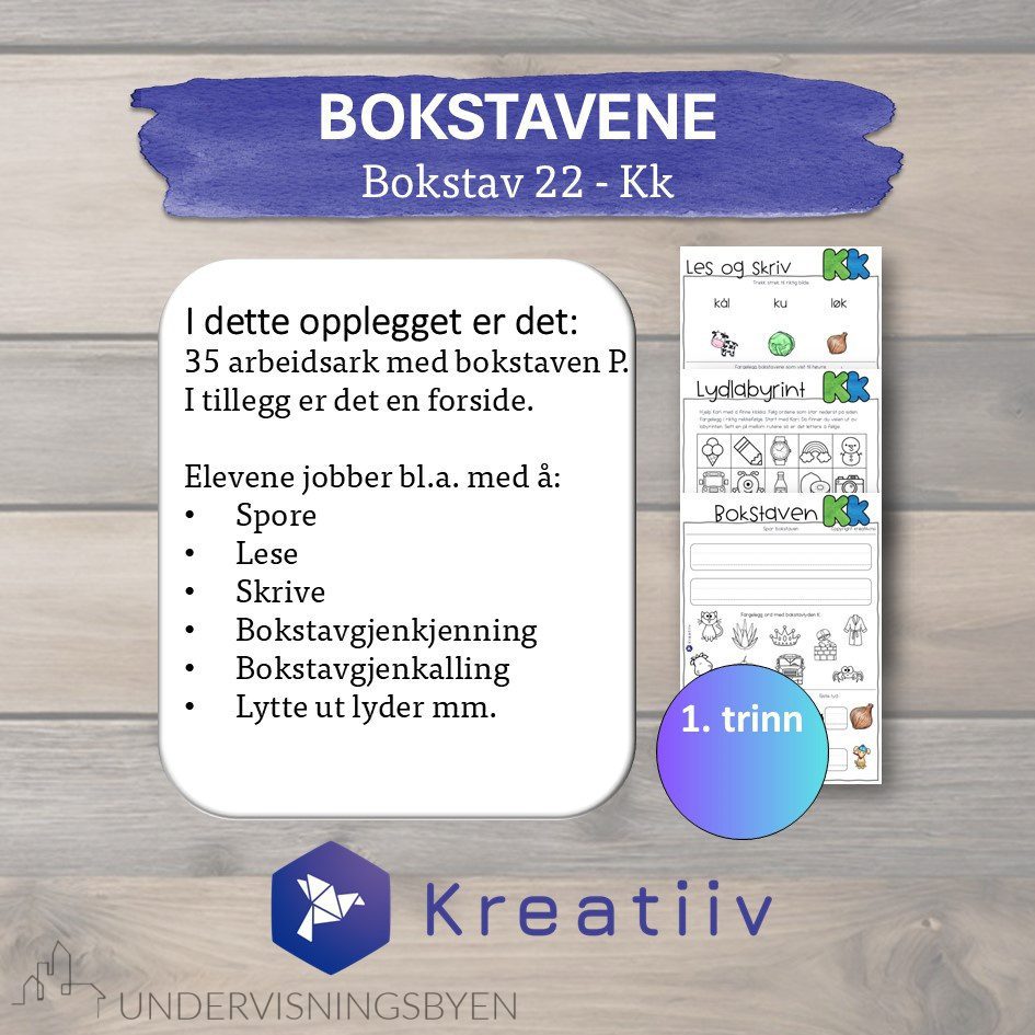 Bokstav 22 - Kk - Bilde 2