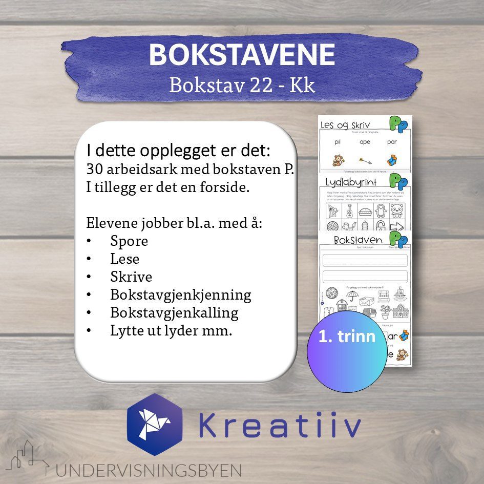 Bokstav 22 - Kk - Bilde 2