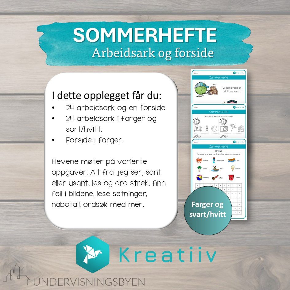 Mitt sommerhefte - Bilde 2
