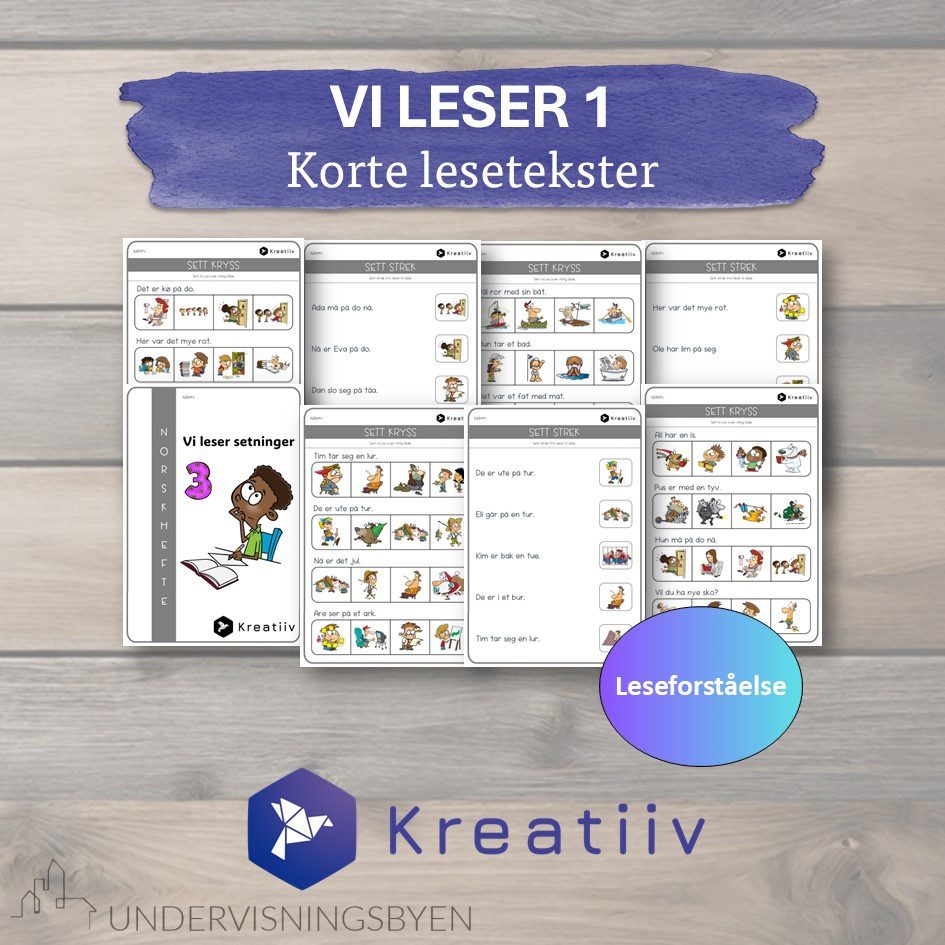 Vi leser 1 - Vi leser setninger! - Bilde 3
