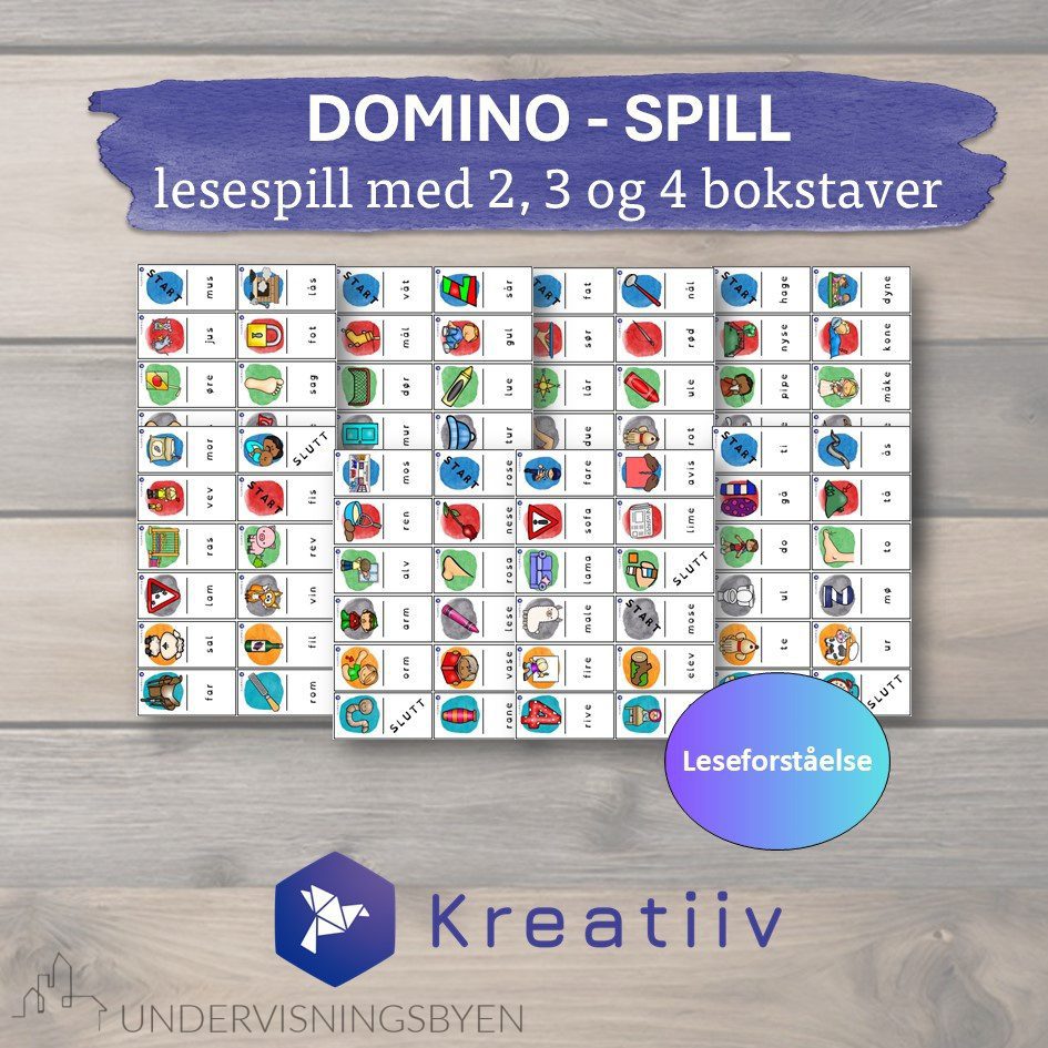 Lesespill - Domino - Bilde 2