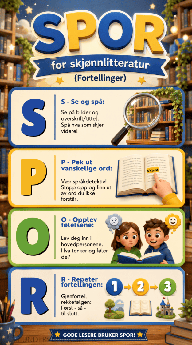 Lesestrategier - SPOR